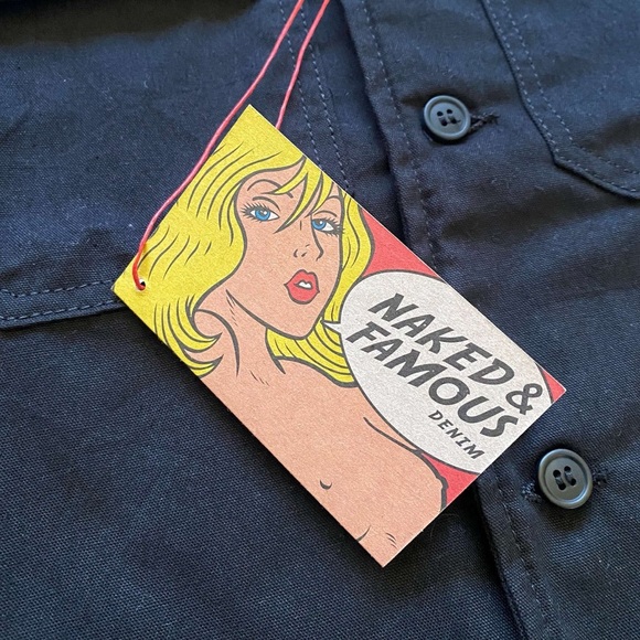 **SOLD OUT** NWT Naked & Famous Work Shirt - Picture 4 of 6